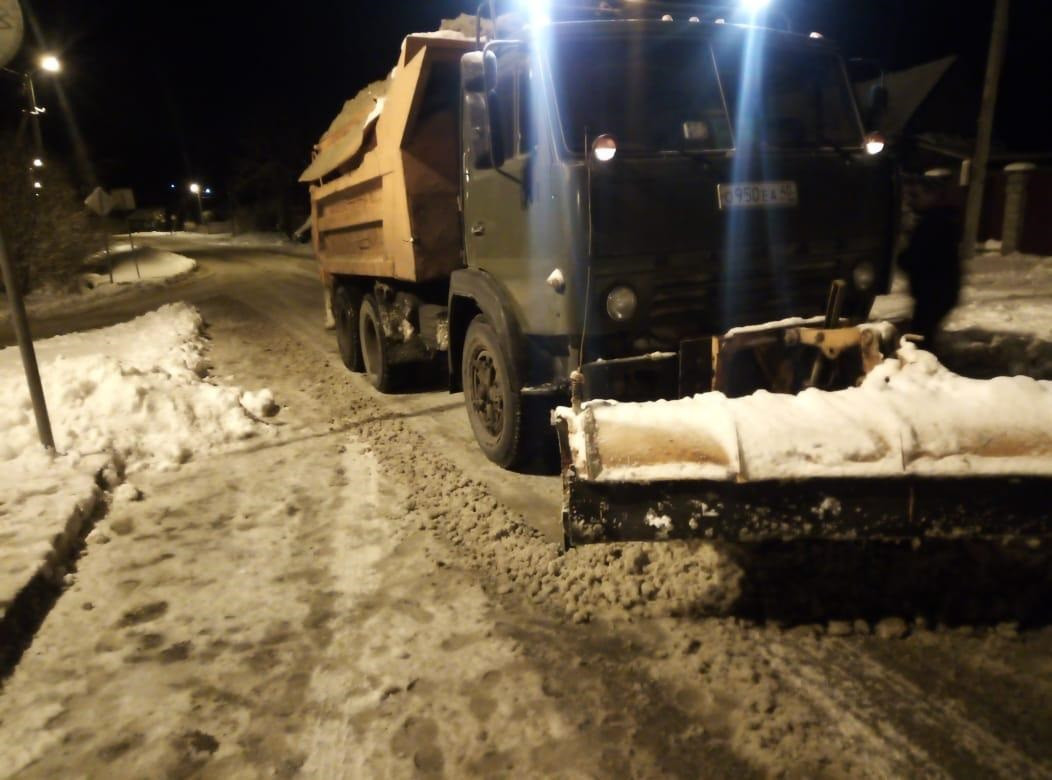 уборка снега снегопад калуга 22 ноября