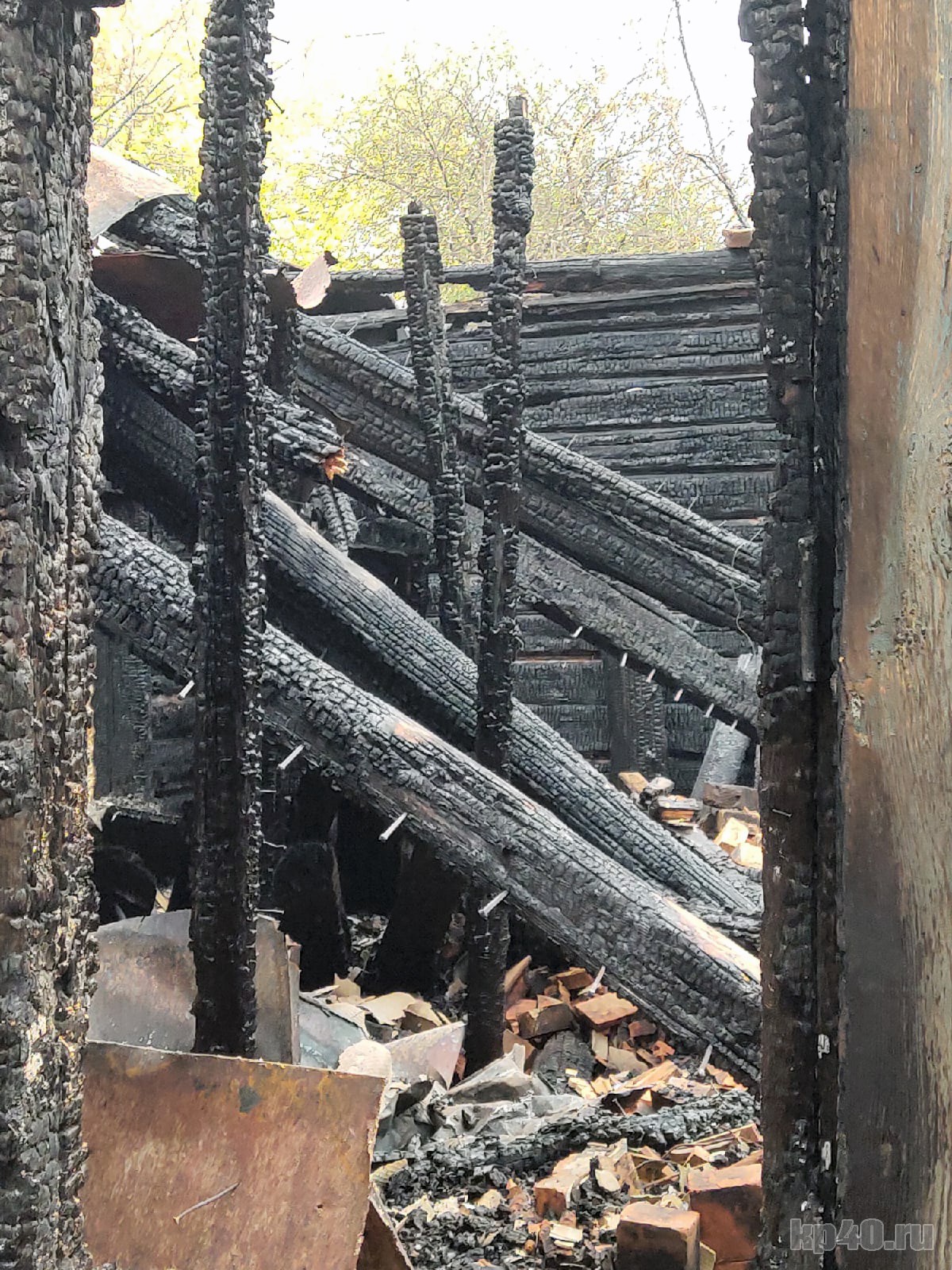 Пожар Калуга Тульская фото