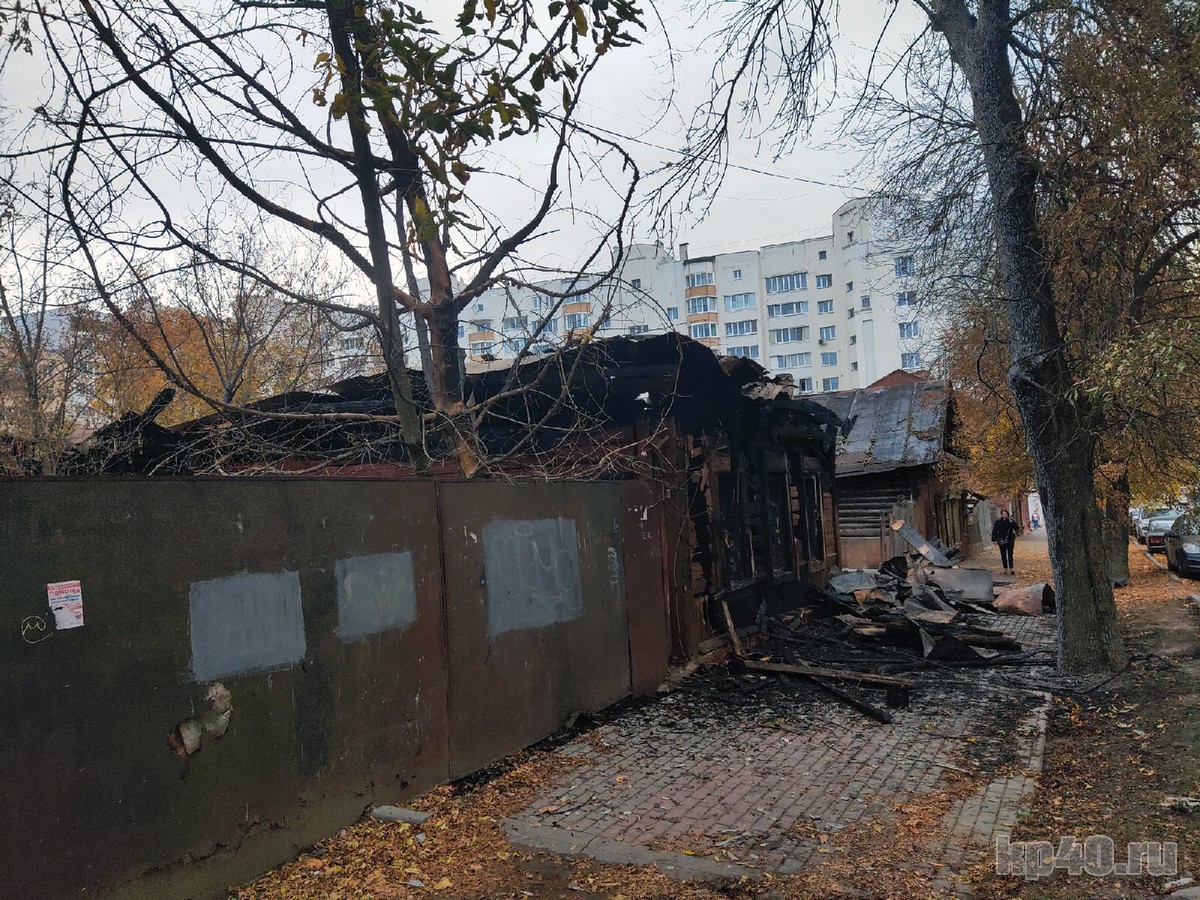 Пожар Калуга Тульская фото