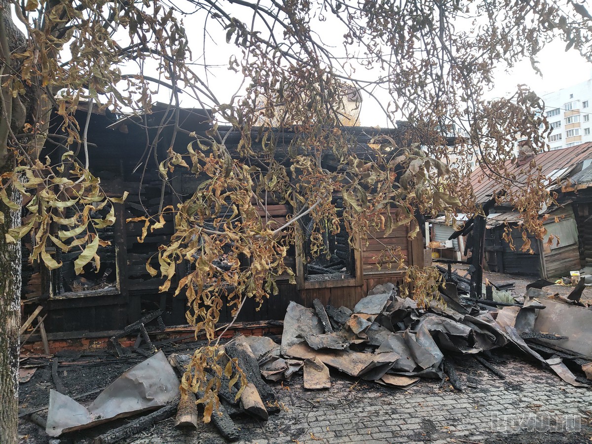 Пожар Калуга Тульская фото