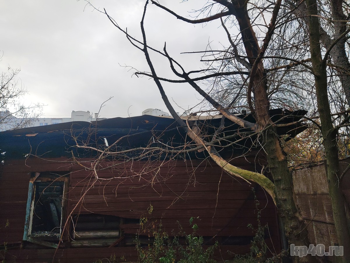 Пожар Калуга Тульская фото