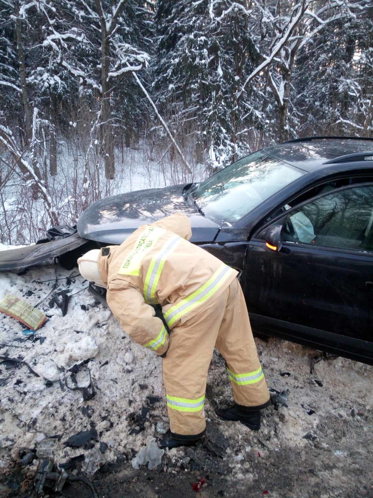ДТп обнинск фольксваген 10.02.2021