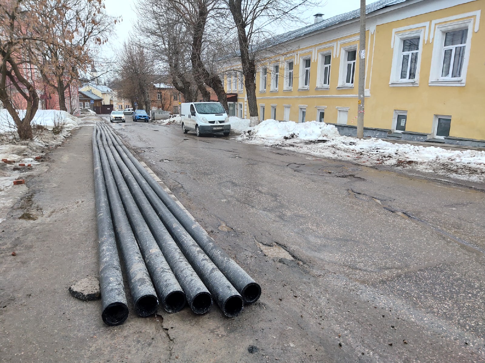 калуга улица декабристов ремонт