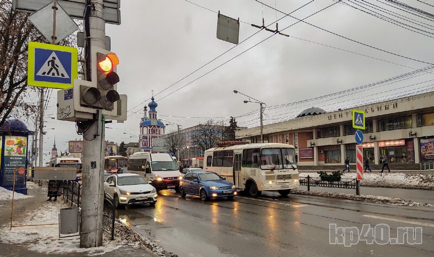 Перекрёсток Ленина и Кирова.