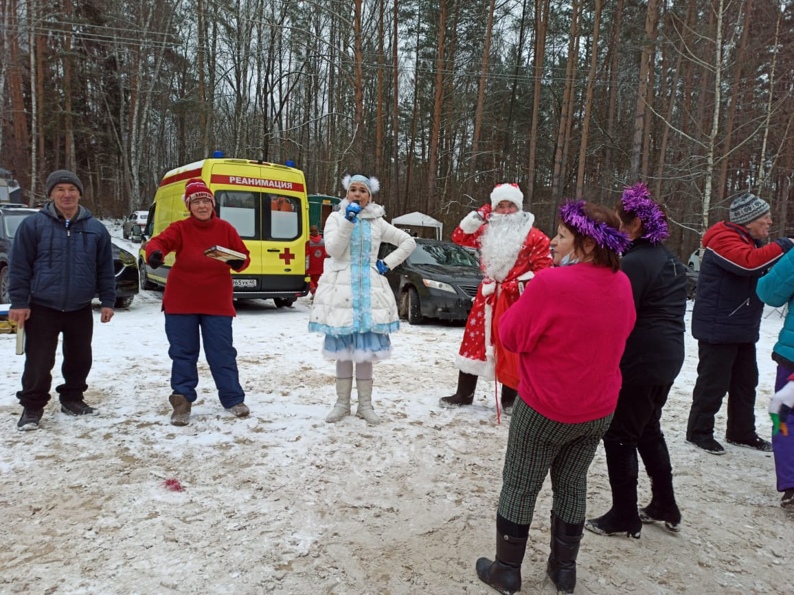 Заплыв моржей в Калуге