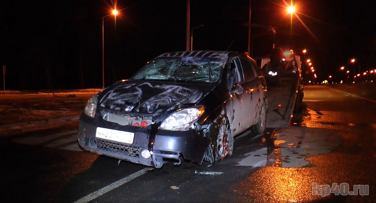 Нелегальный гонщник перевернулся в Обнинске