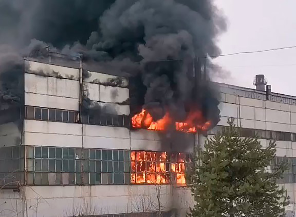 калуга пожар кадви 16 марта 2021 года мчс калужская фото