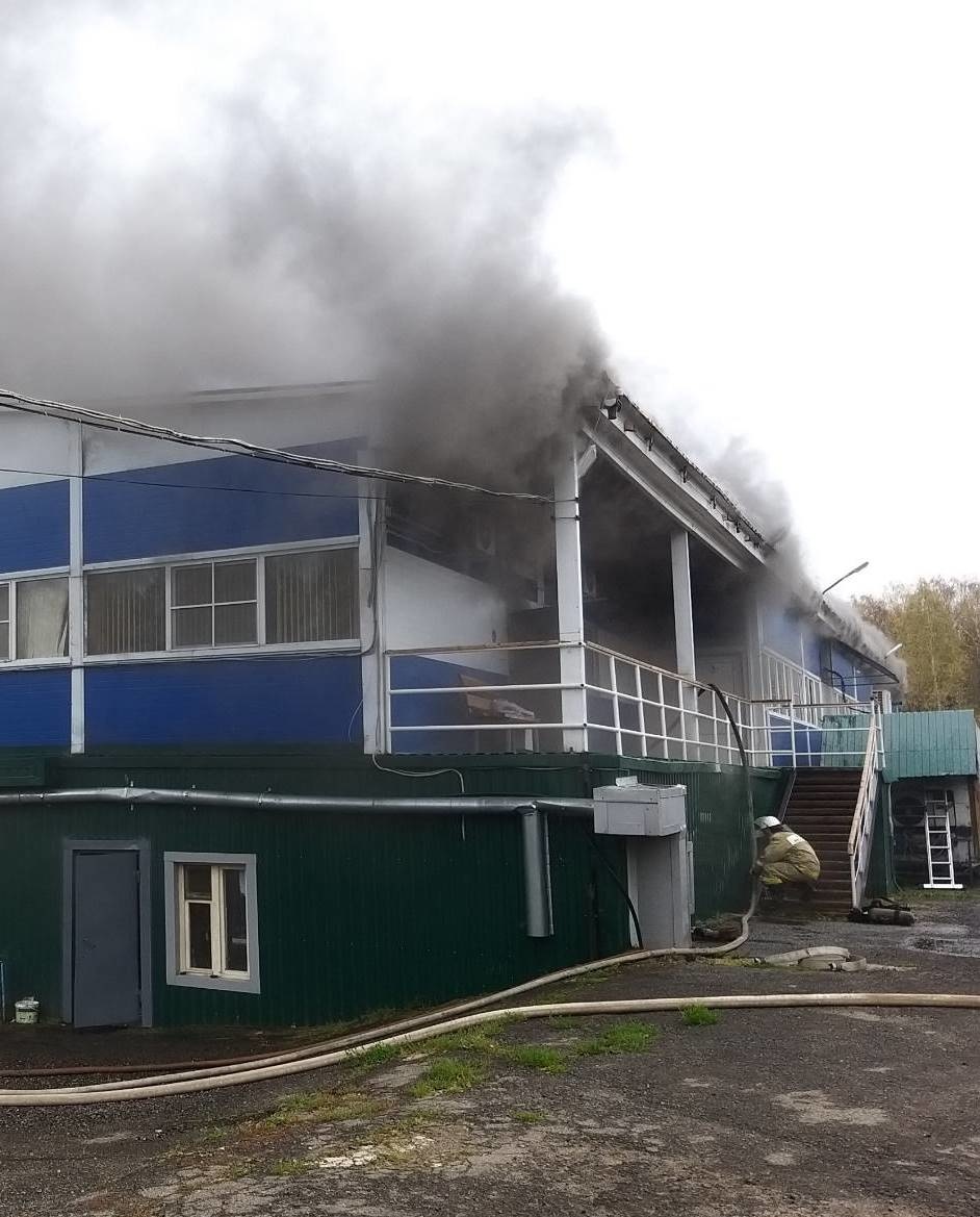 Пожар Таруса МЧС