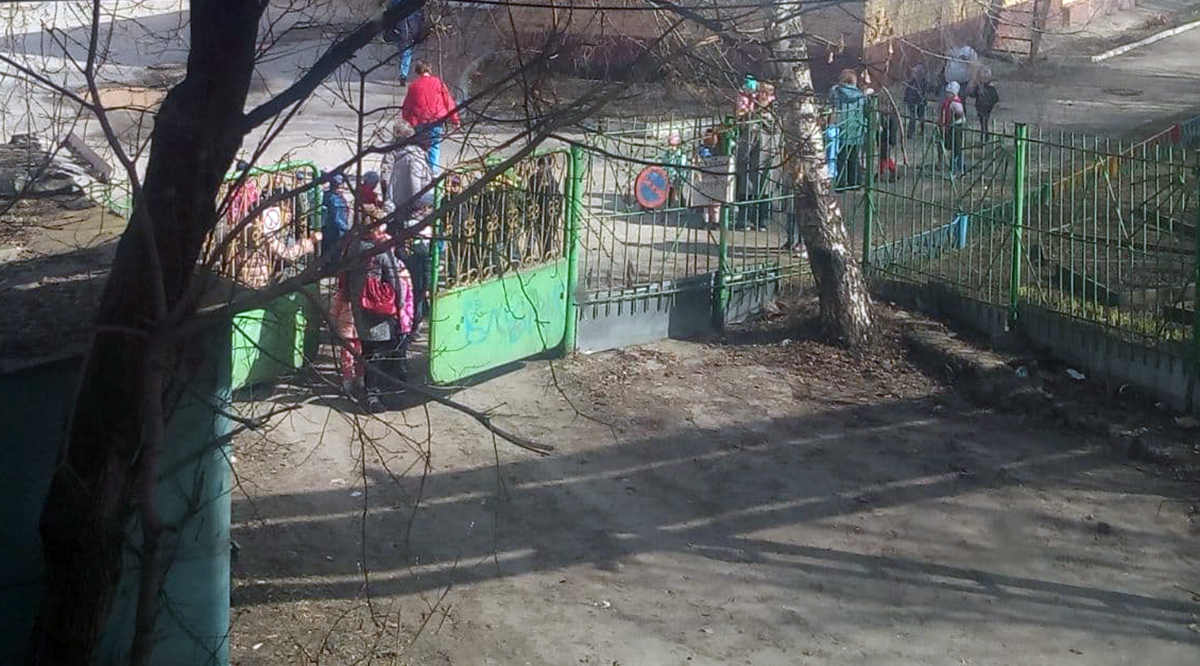 калуга эвакуация детей 13 апреля 2021 года