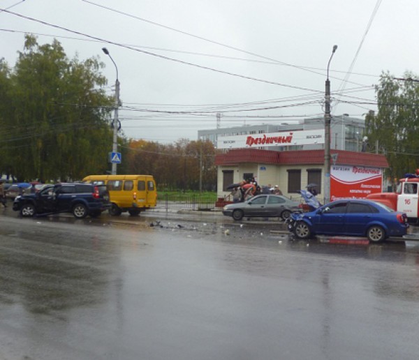 Шевроле лачетти авария
