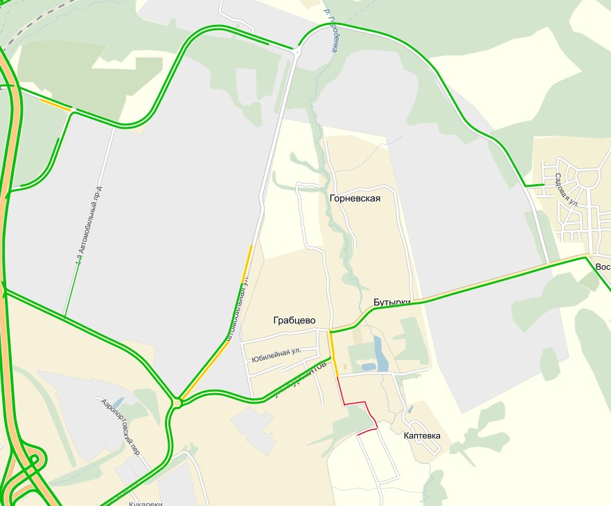 Горневская слобода карта