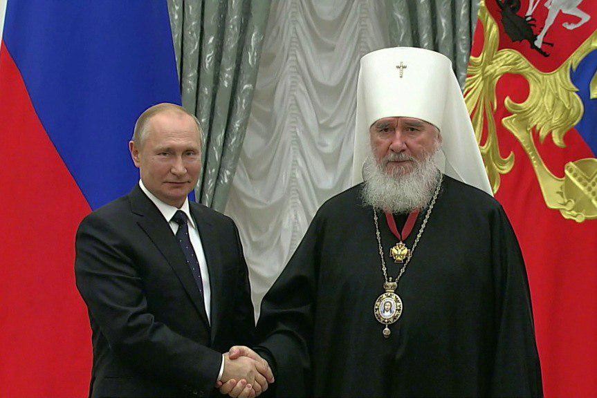 Крест владимира путина