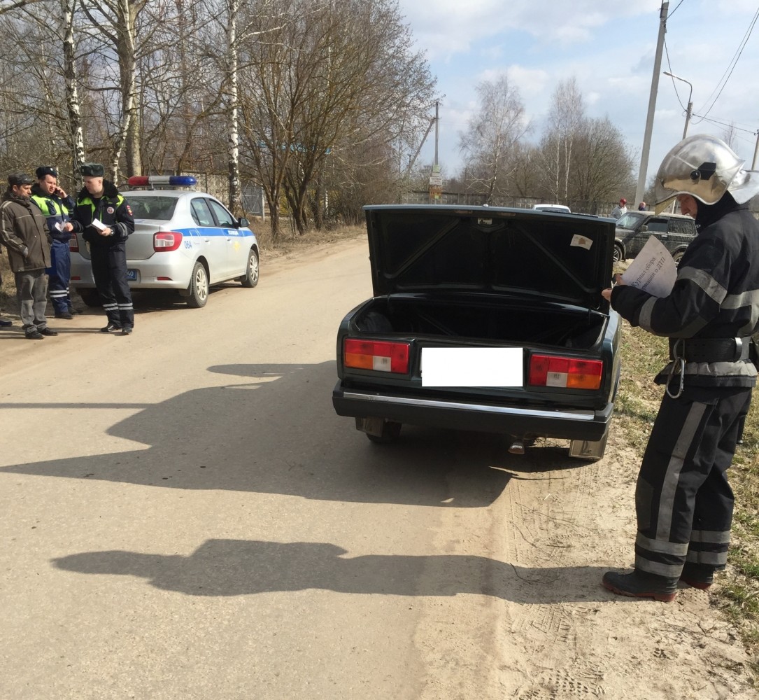 Пешехода сбила машина