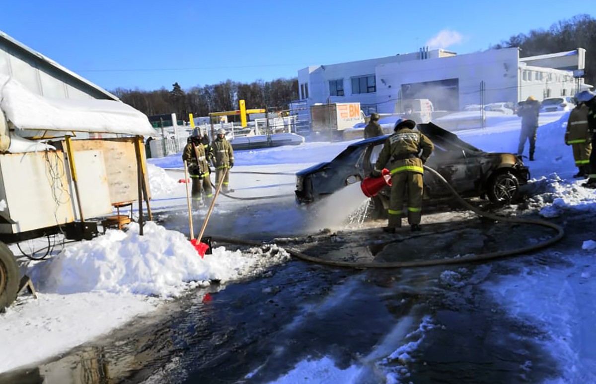 В Обнинске сгорел автомобиль «Датсун» - Происшествия - Новости ...