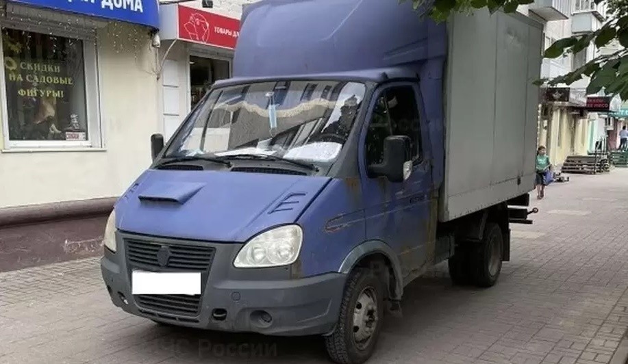 Водитель газели в клину