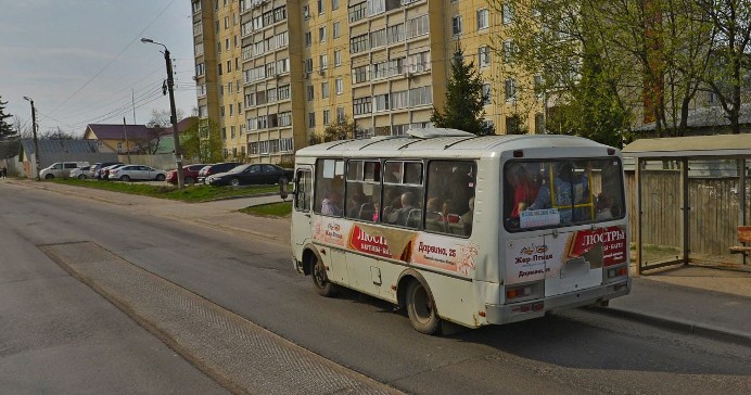 Маршрут 41 газели донской