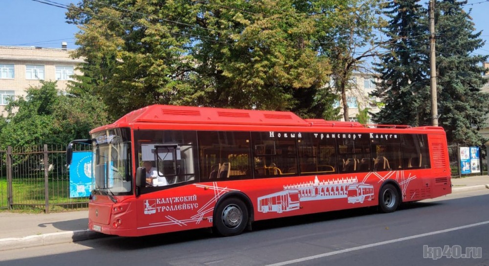 В Калуге запустили новый автобусный маршрут №34