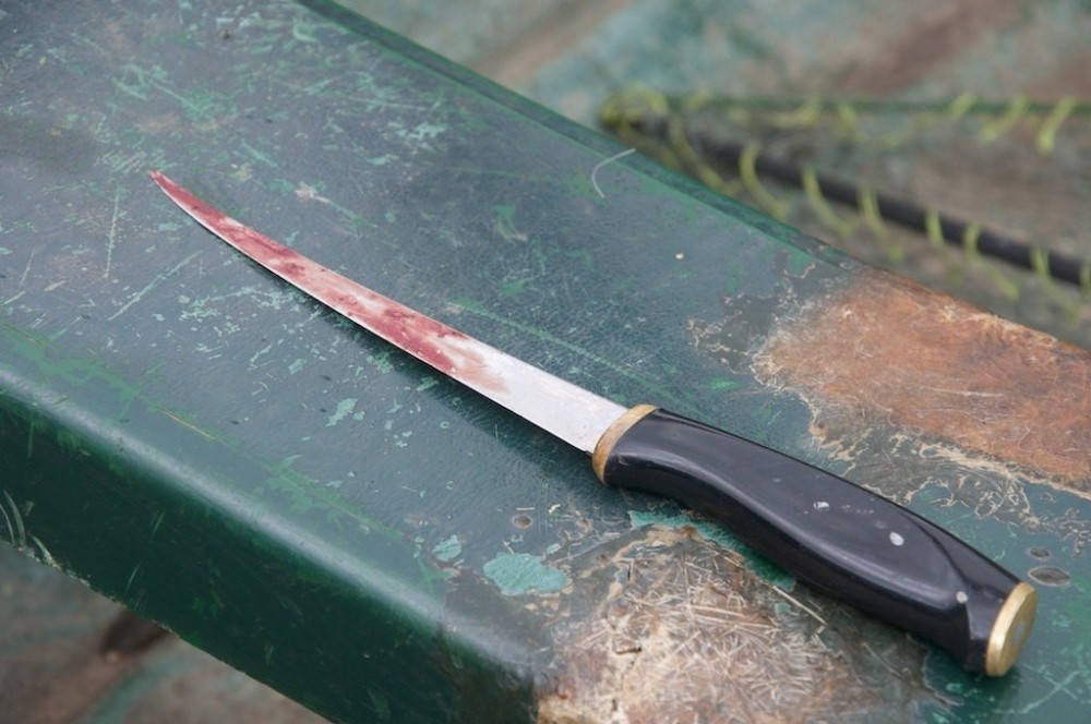 Калужанка напала на сожителя с ножом