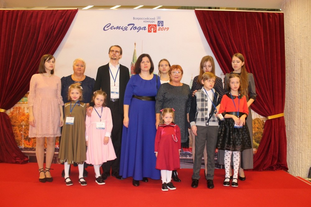 Калужская многодетная семья победила на всероссийском конкурсе