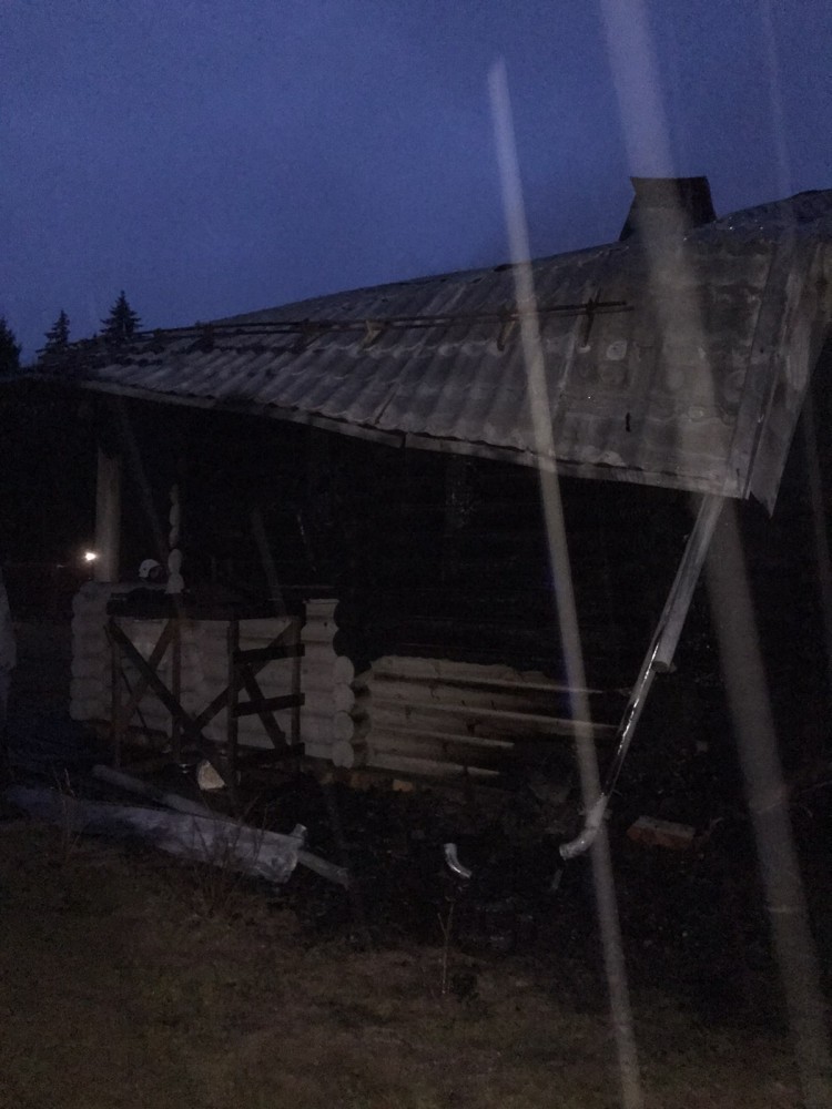 Пожарные потушили баню в Жуковском районе