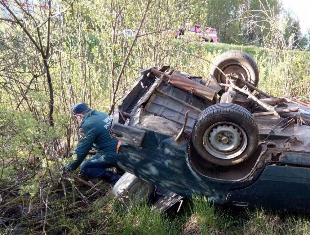 В Калужской области водитель «Жигулей» разбился насмерть