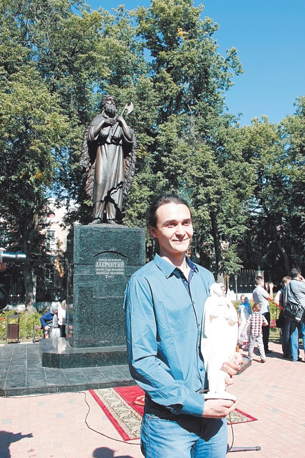 Памятник св. Лаврентию  создал украинец