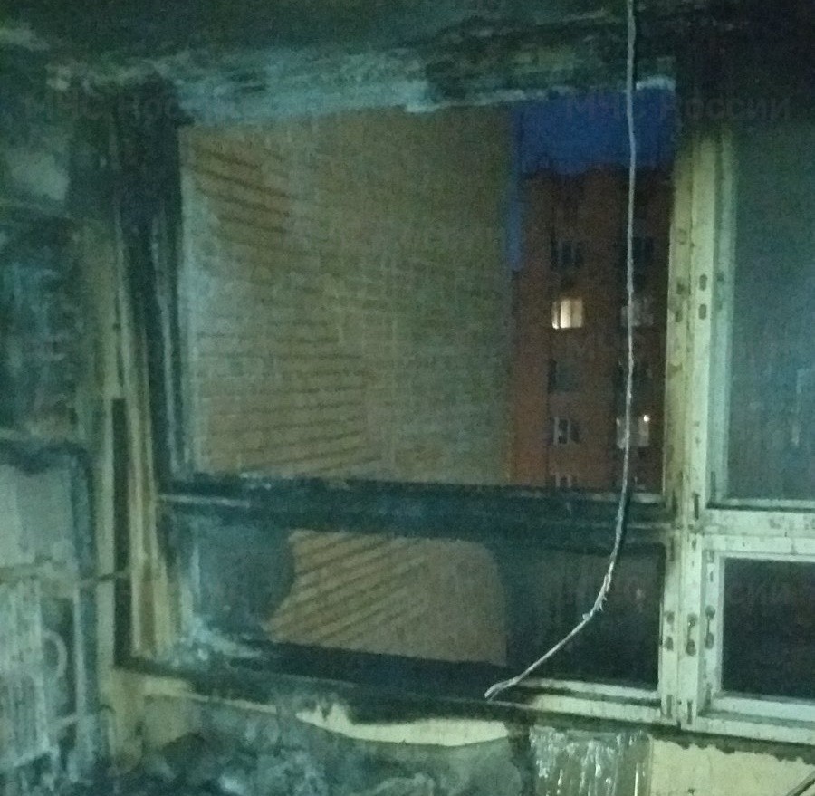 В Калуге в подъезде жилого дома произошел пожар