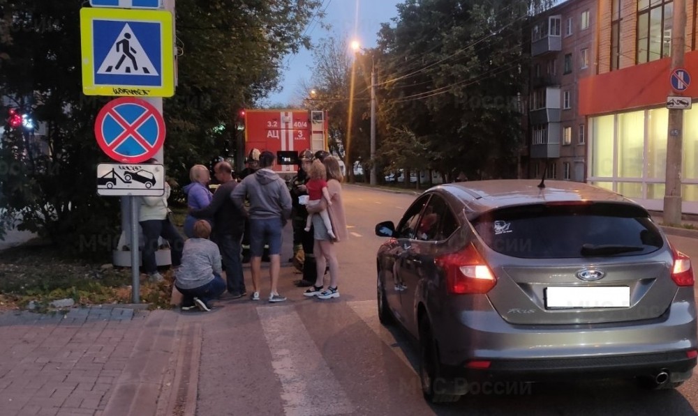 В Калуге водитель «Форда» сбил пешехода на улице Рылеева