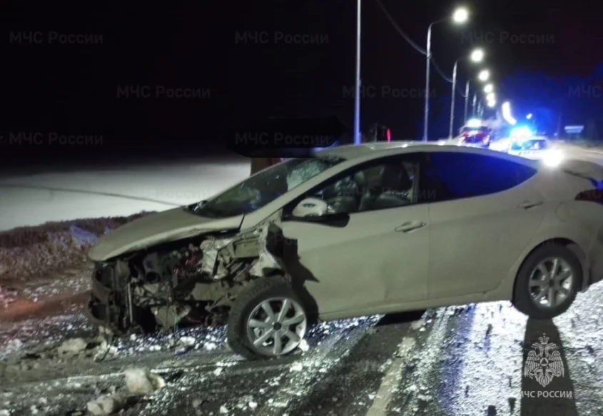 «Хендай» разбился ночью на дороге Калуга – Тула - Происшествия ...