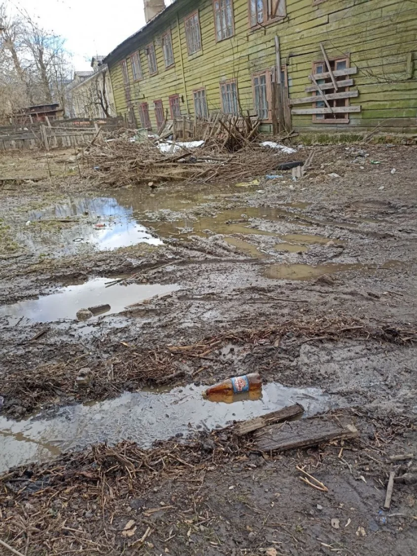 Калужане пожаловались на непроходимую грязь в центре города - Общество ...