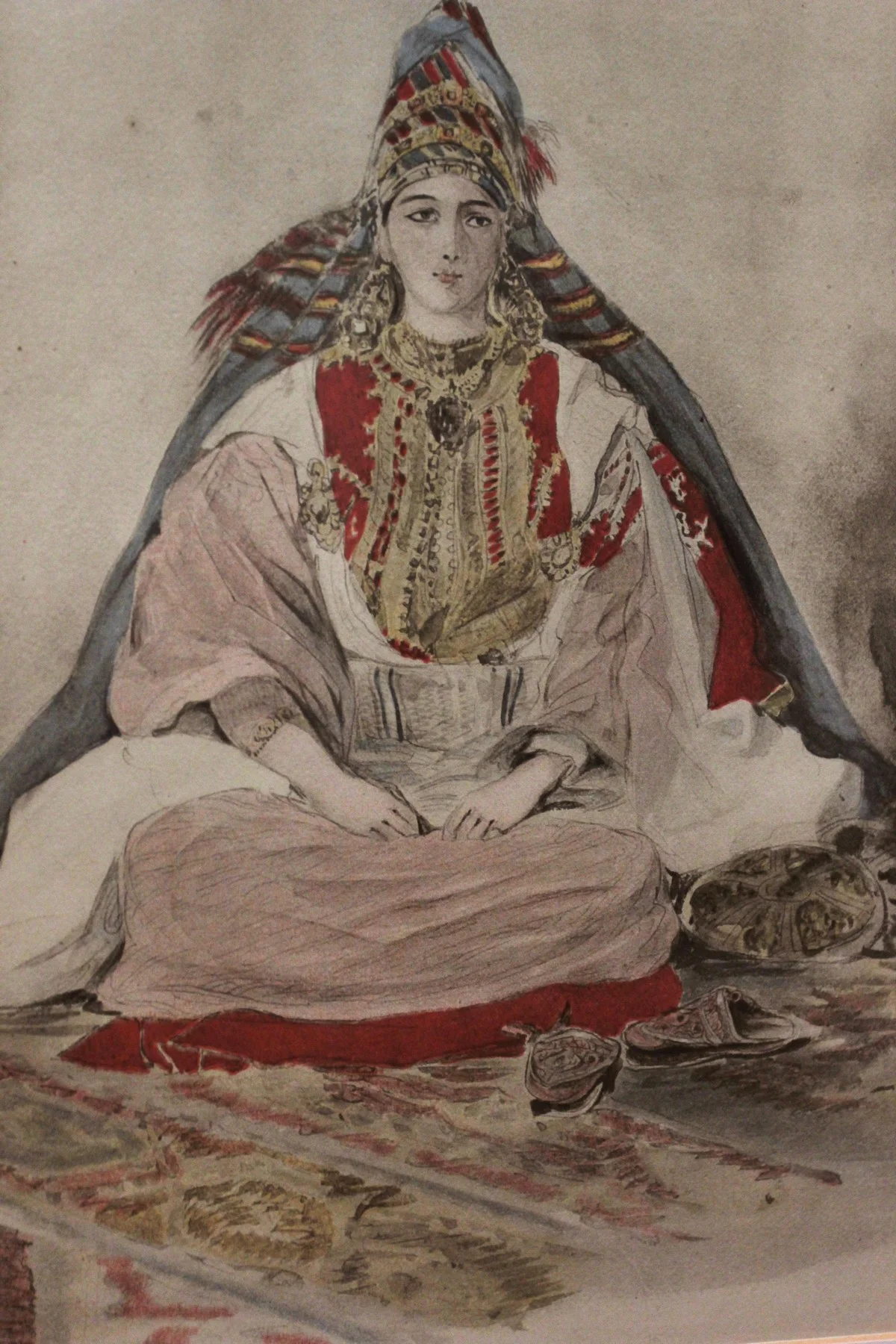 «Еврейская невеста». Литография 1928 года. С рисунка 1832 года.