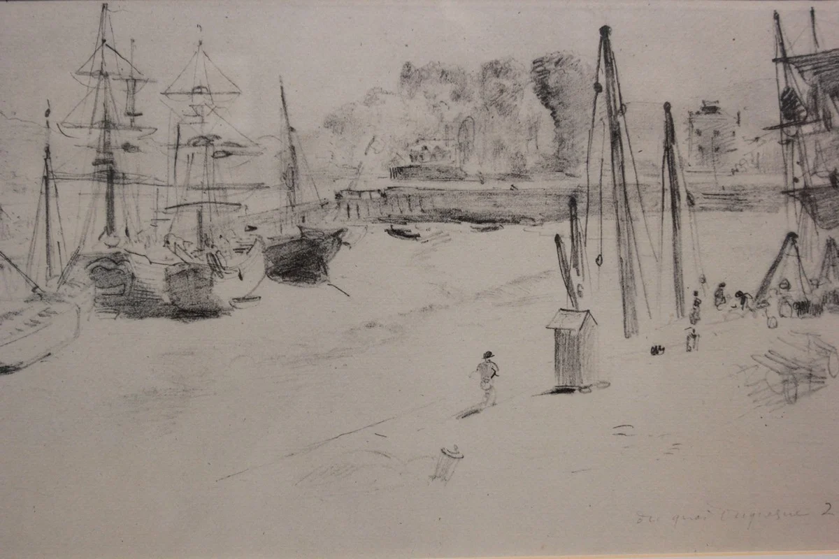 У Делакруа всегда был при себе карандаш. 