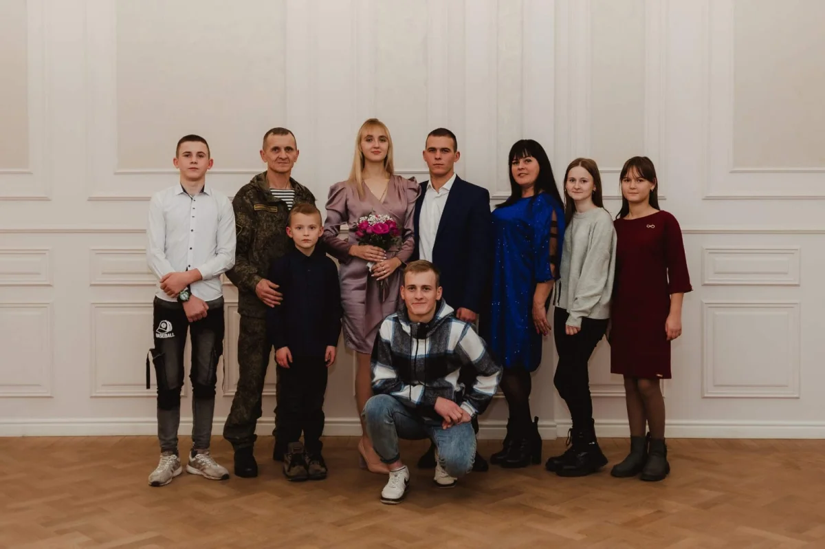 В семье Екатерины Минихановой три студента и несколько школьников.