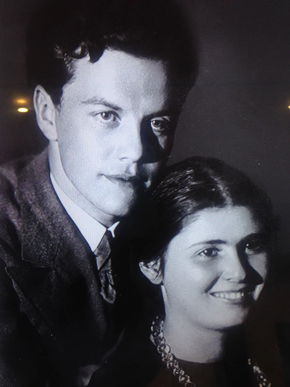 С женой Софьей, конец 1930-х г.