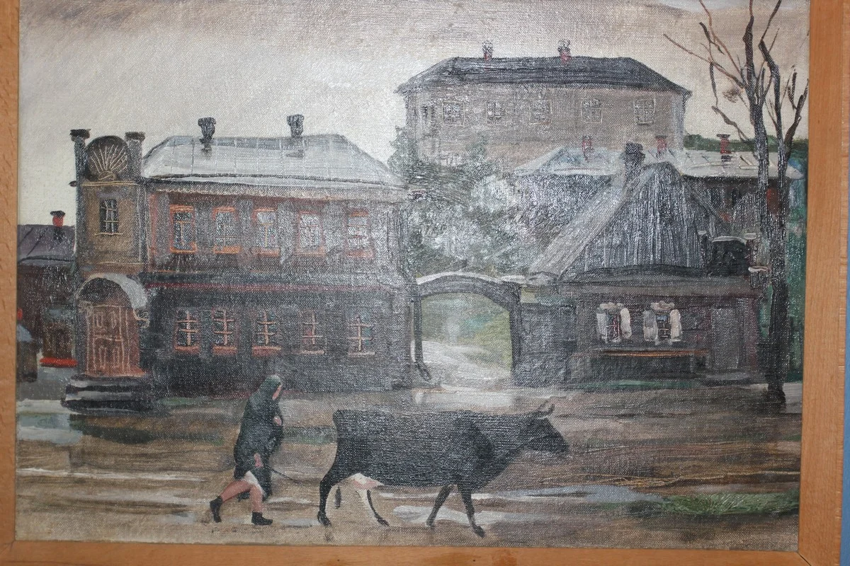 «После дождя. Курск». 1925 год.