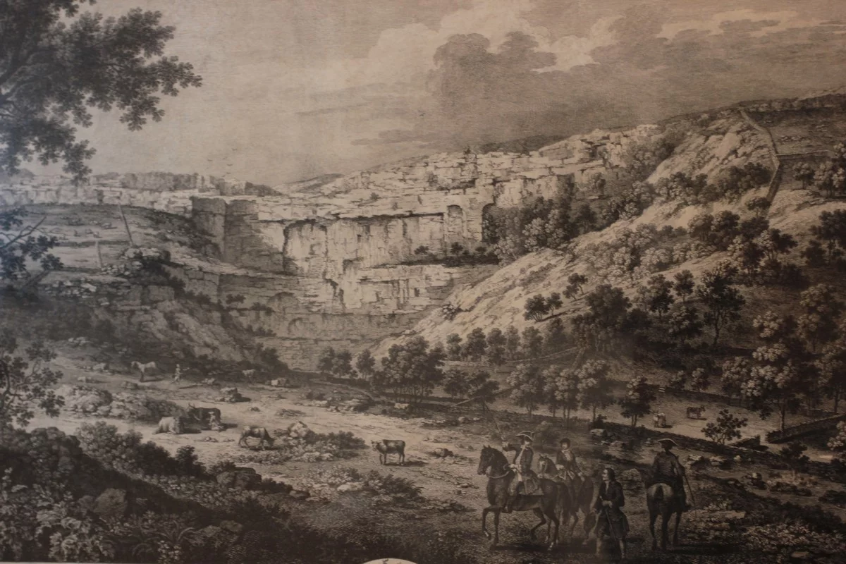 Френсис Виварис «Вид удивительной скалы в Крейвене графства Йоркшир», 1753 год.