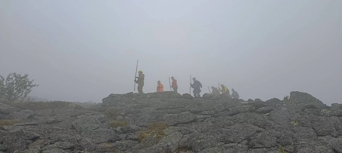 Перевалы преодолевали в плотной облачности. 