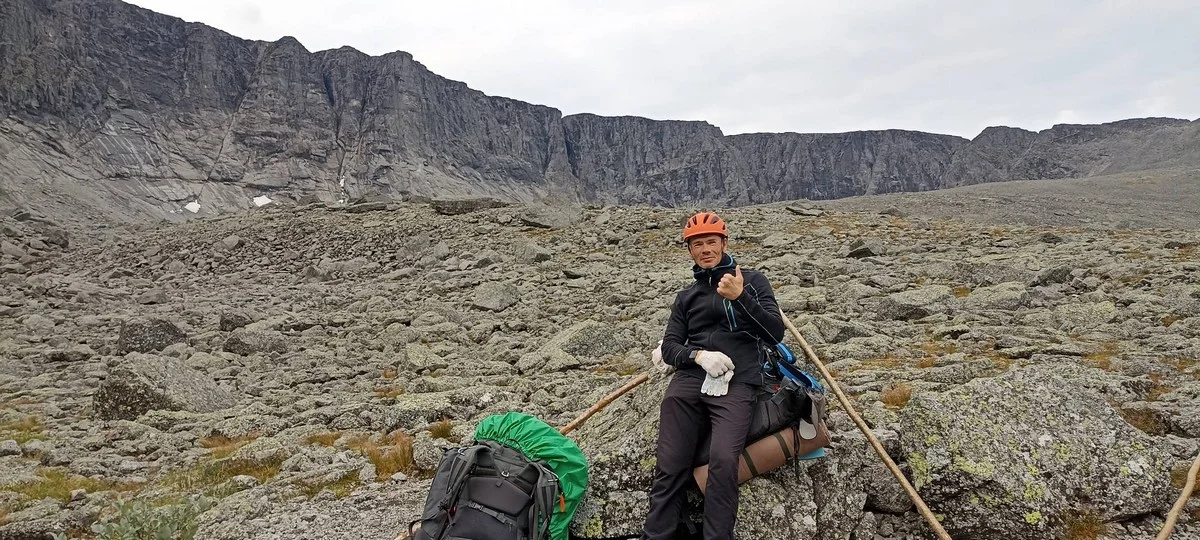 Перевал категории 1Б Лявочорр Центральный. 