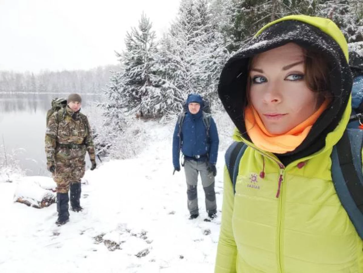 Первый снег в ноябре. 