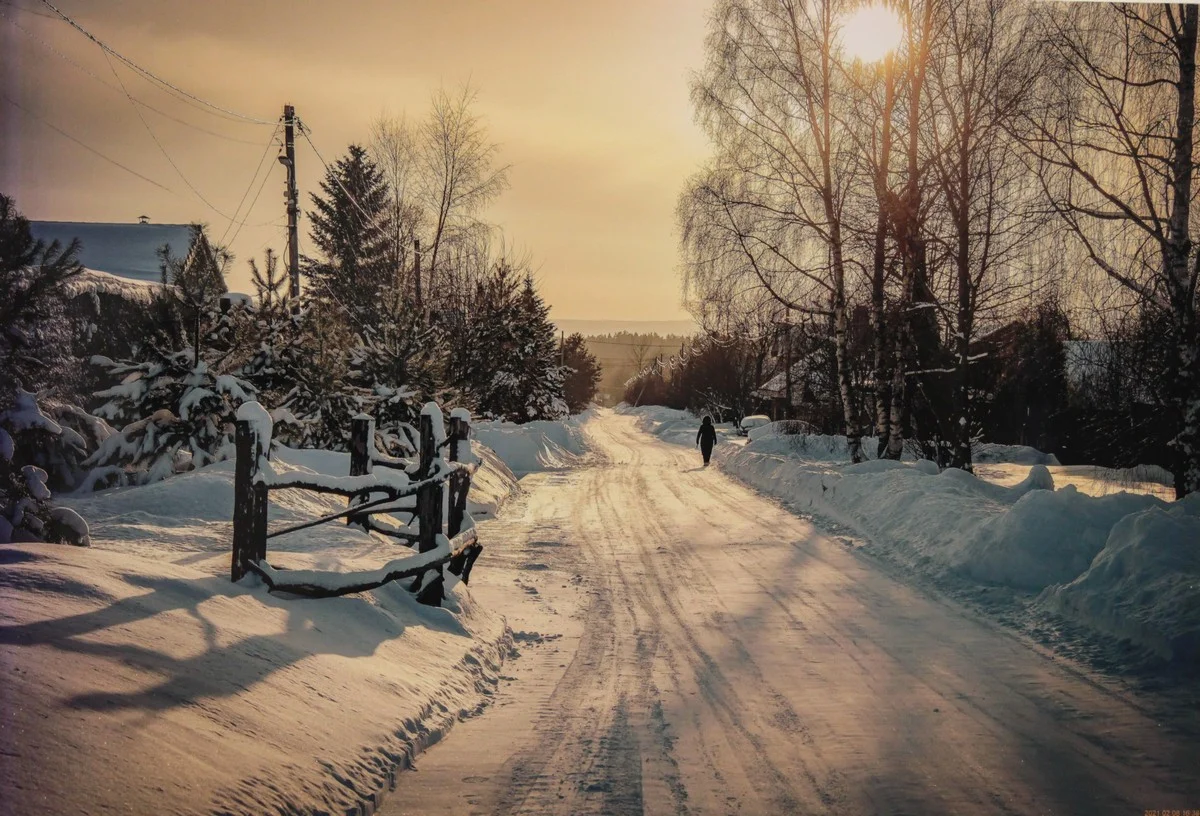 Фото Андрея Ларина «Зимний этюд».