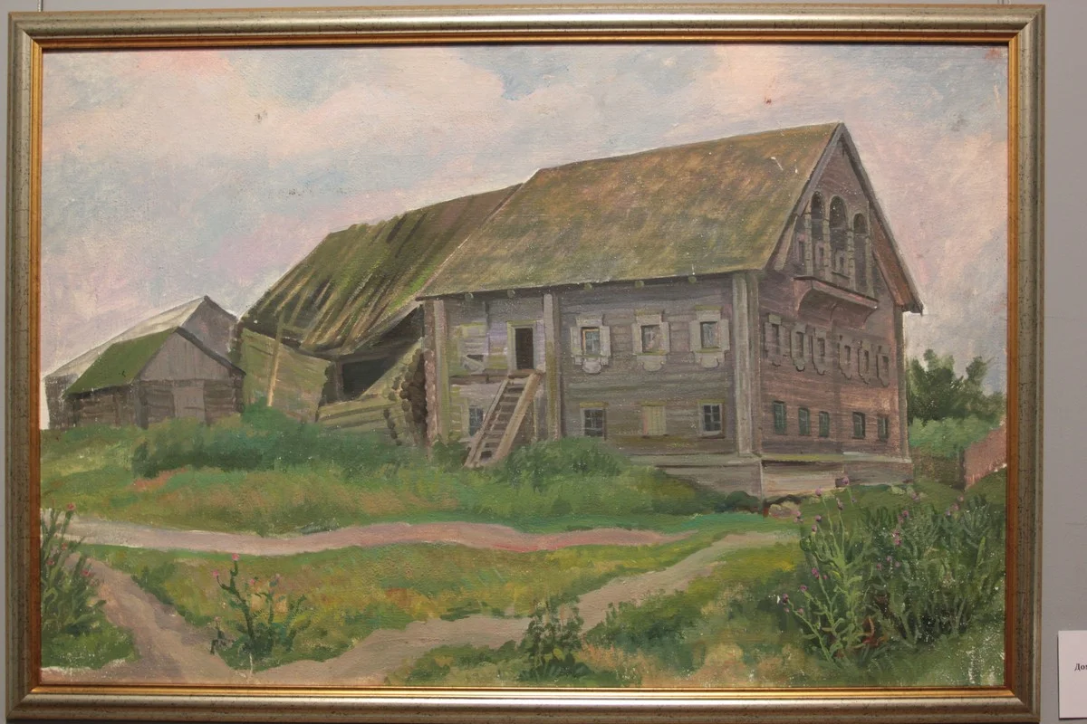 «Дом на Сенной губе». Из цикла «Карелия», 1975 г. 