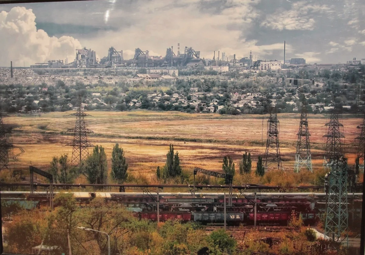 «Металлургический комбинат «Азовсталь». Фото Евгения Жиляева (г. Москва).   