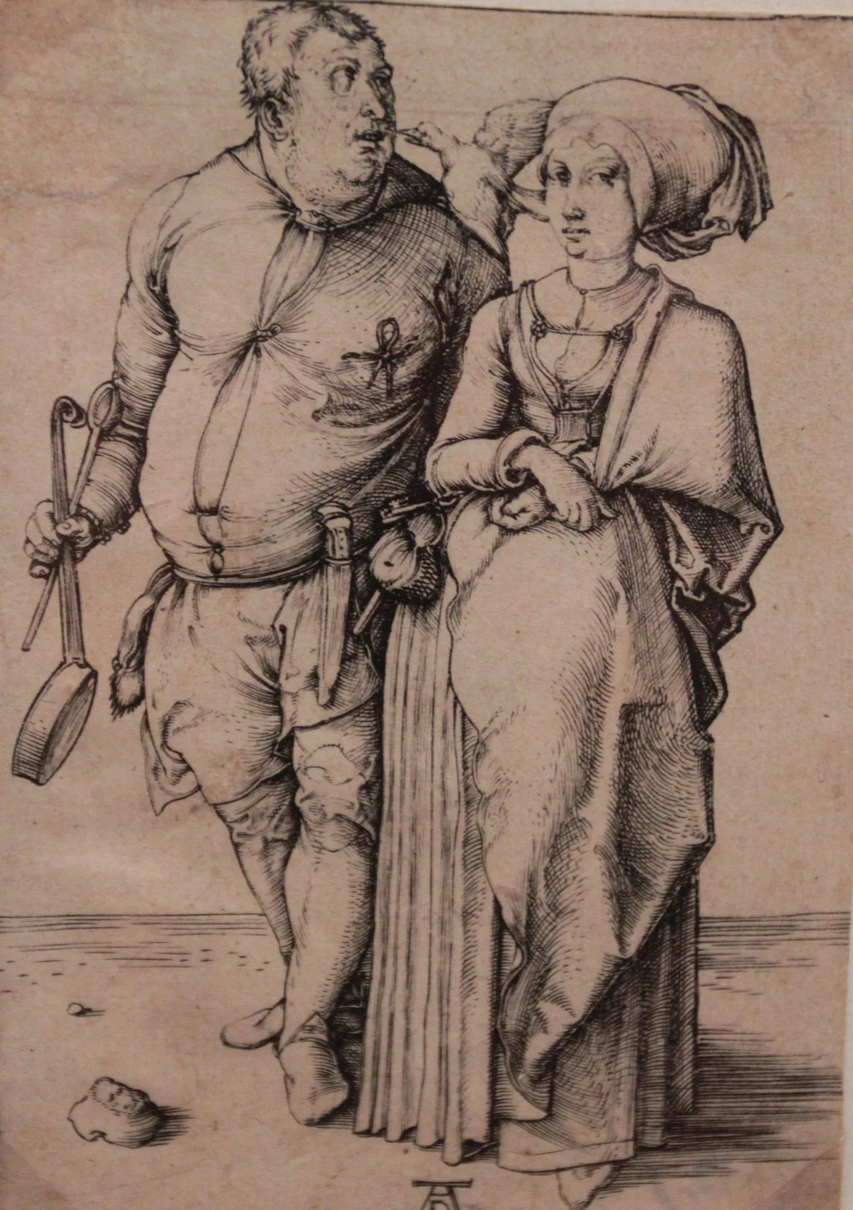 Альбрехт Дюрер «Повар и его жена» , 1496 год