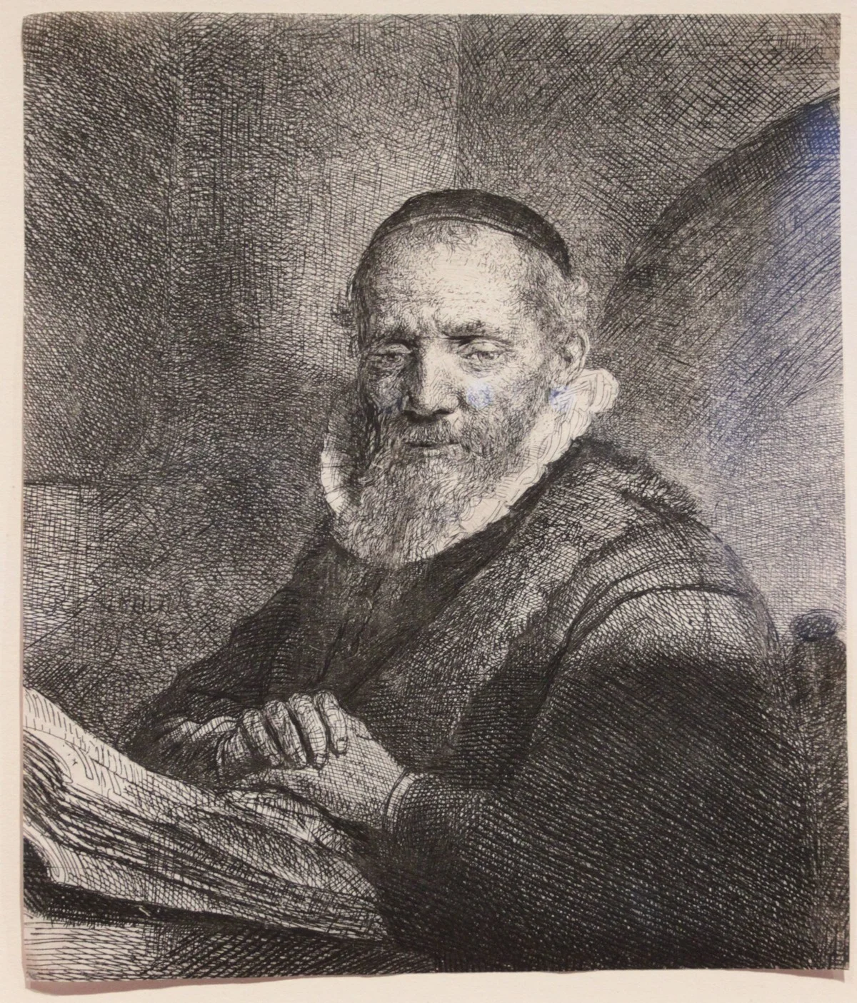 Рембрандт «Портрет священника Яна Корнелиса Сильвиуса». 