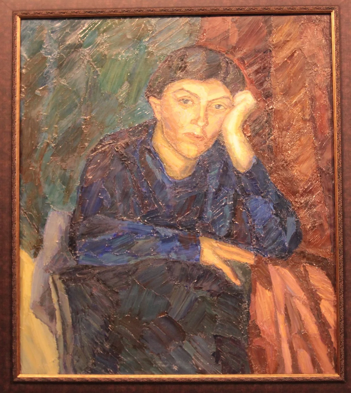 Юрий Шестаков «Нина. Портрет жены», 1988 год. 