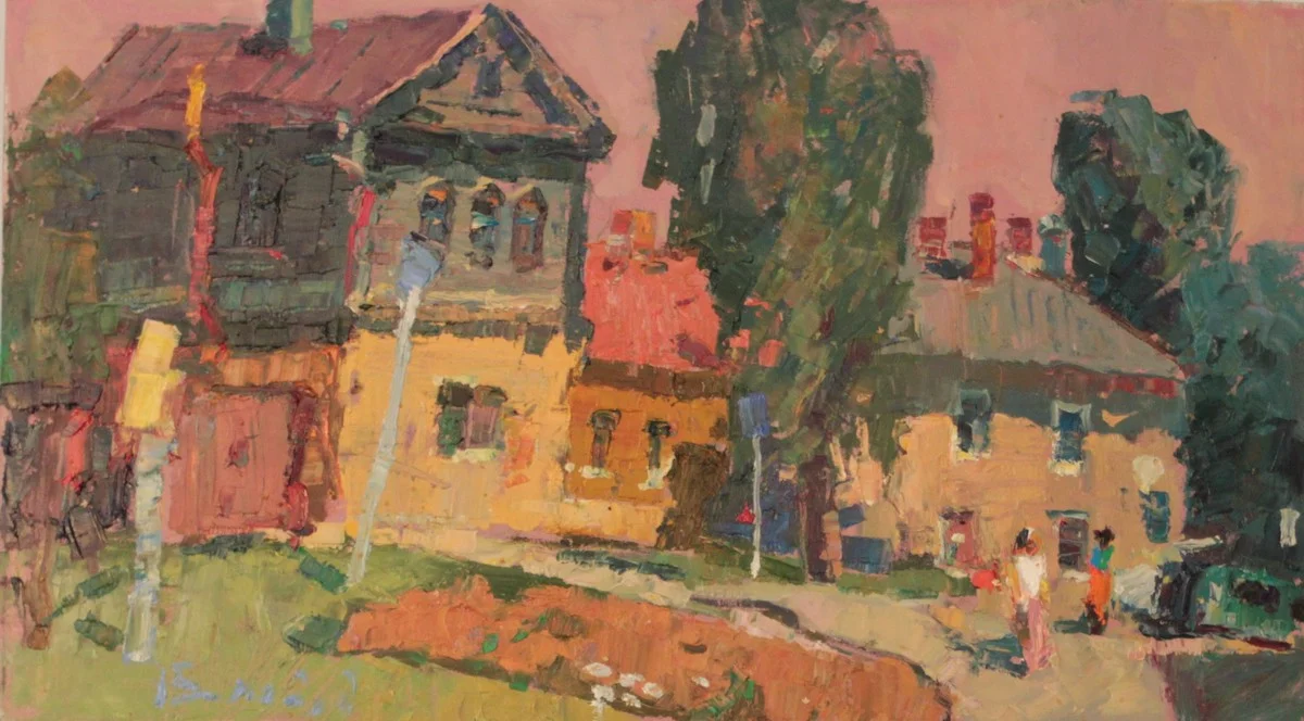 Юрий Болотов (Старый Оскол) «Розовое утро».