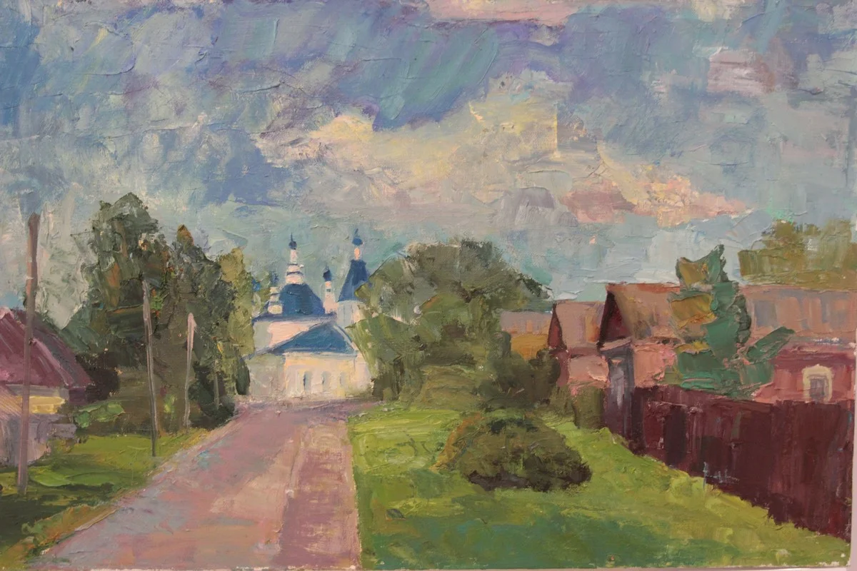 Ольга Кузьминова (Калуга) «Ул. Коммунистическая. Дорога к храму».