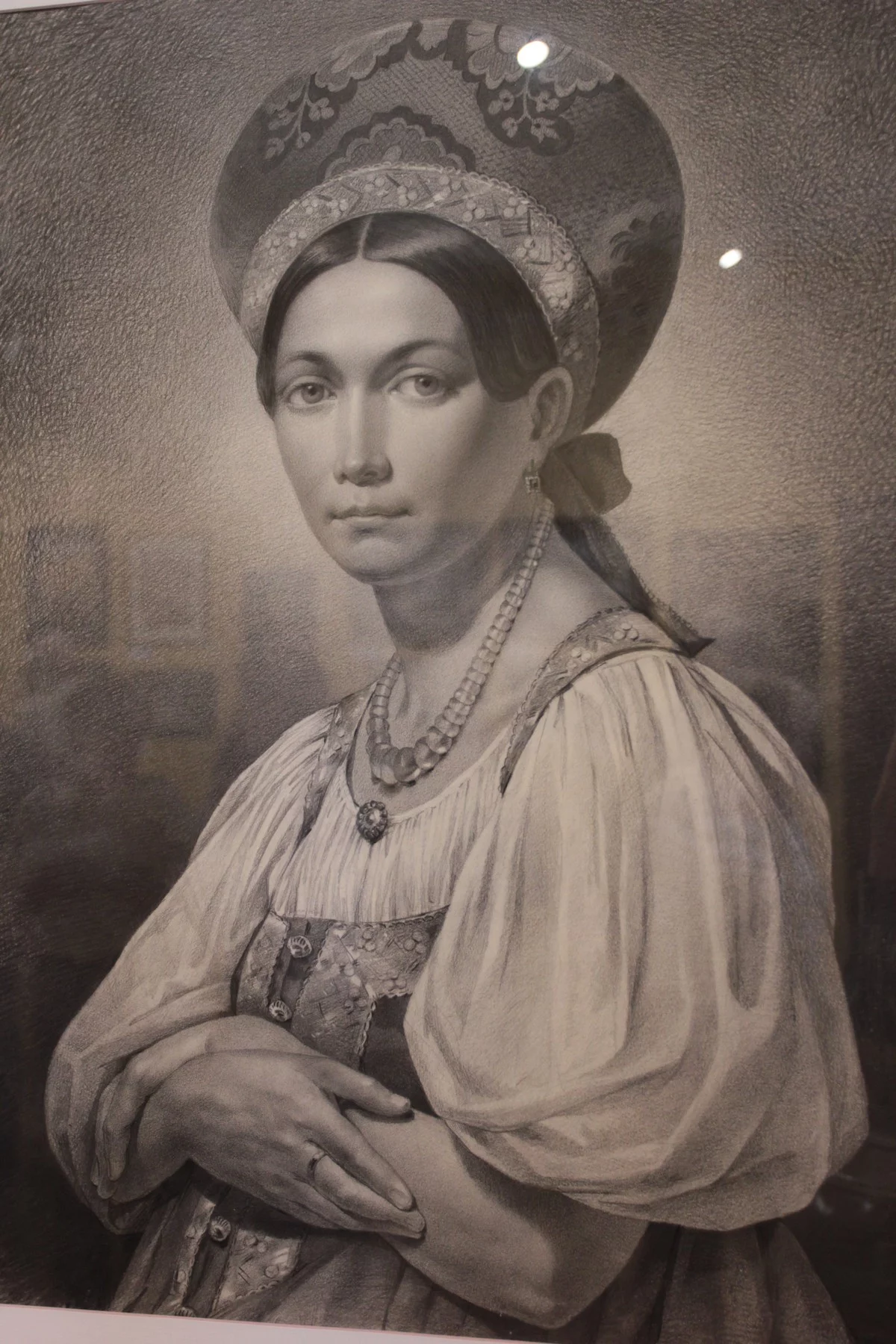 Работа Марии Поленовой «Сибирячка».