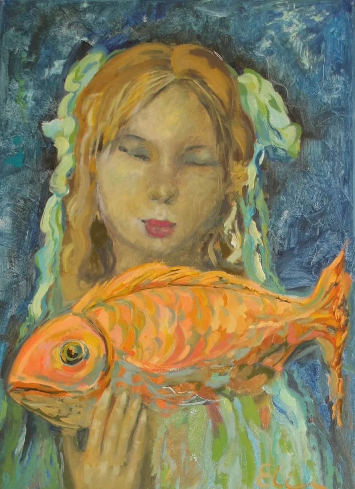 Елизавета Шамонова «Девочка и золотая мечта».