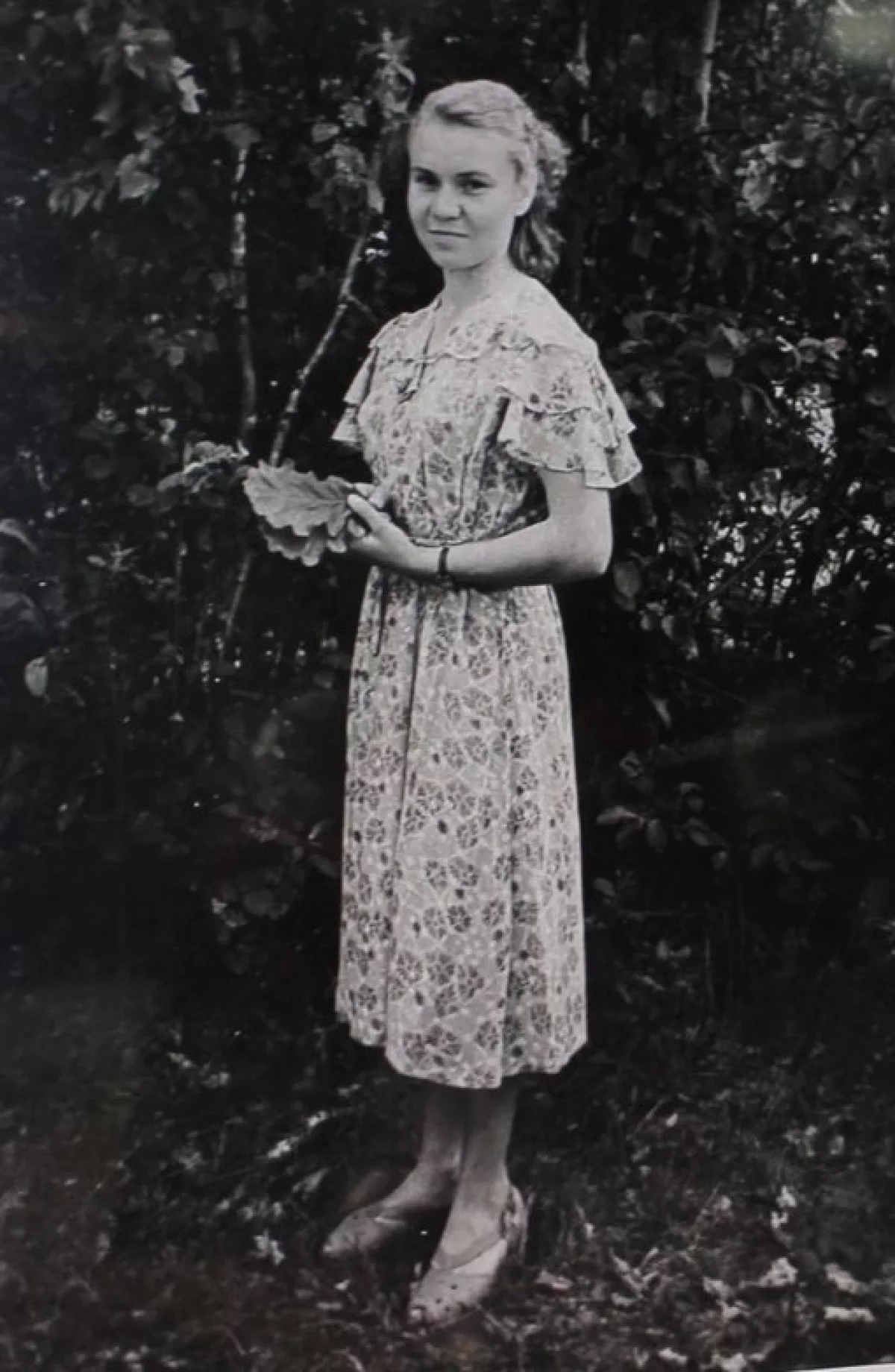 Нина ивановна в молодости была красавицей.